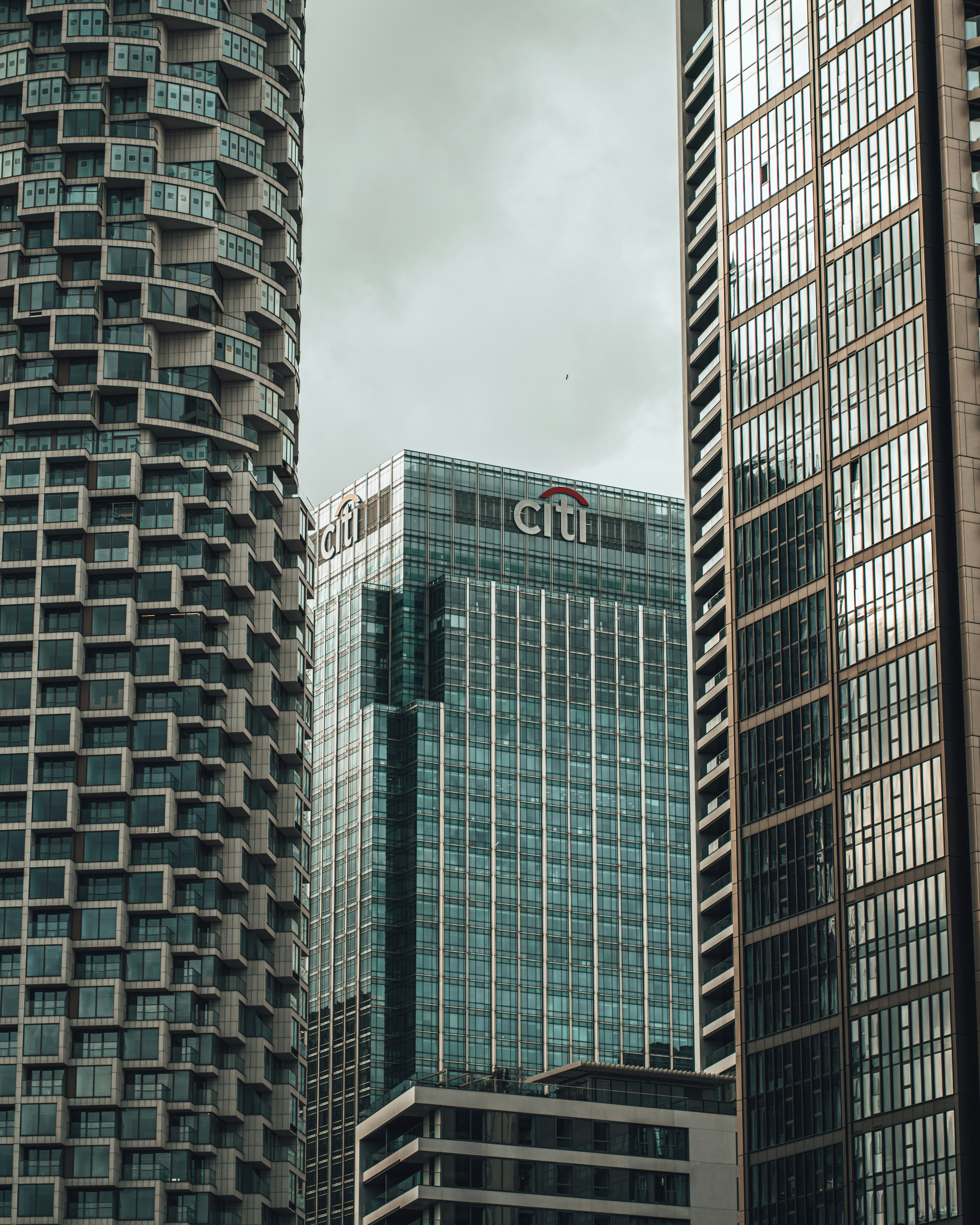 gray concrete building under gray sky